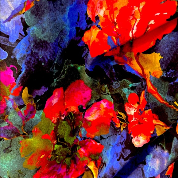 Chiara Boni Le Petite Robe Floral Dress Size 38 - Picture 3 of 6